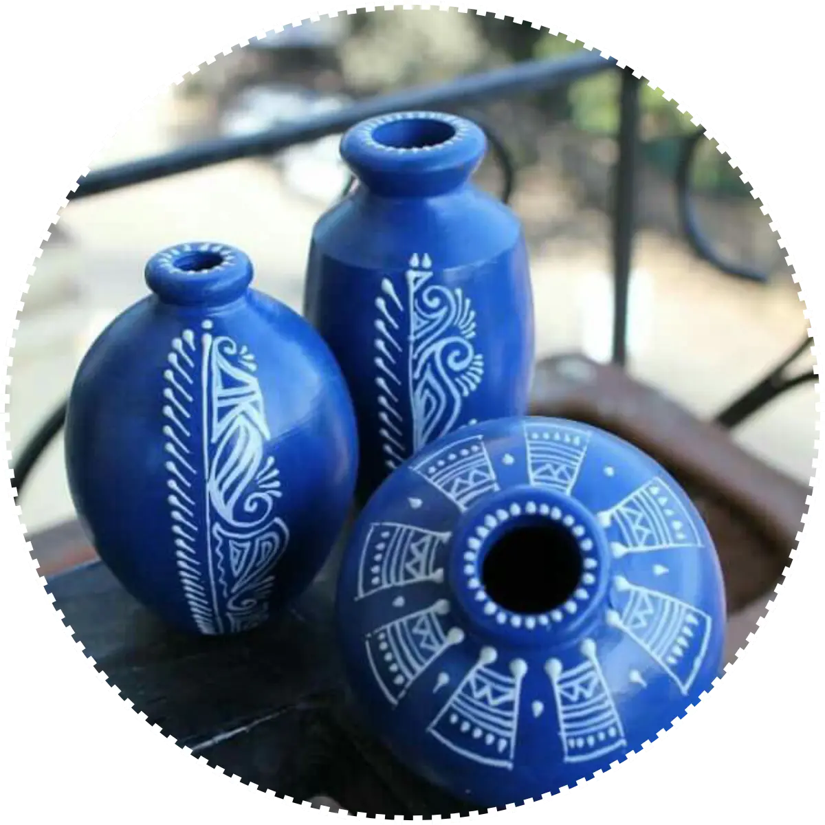 Blue Pottery & Mud Pottery